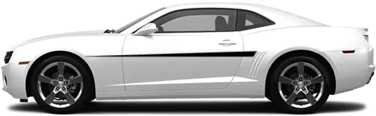 2010 to 2013 Chevy Camaro Mid-Line Side Spikes . Installed on Car