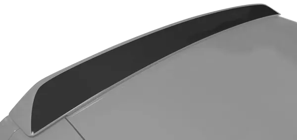 2008 to 2014 Dodge Challenger Rear Spoiler Front Surface Blackout Decal . Installed on Car
